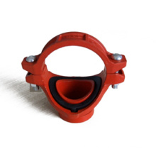 Ductile Iron Saddle with Grooved Branch